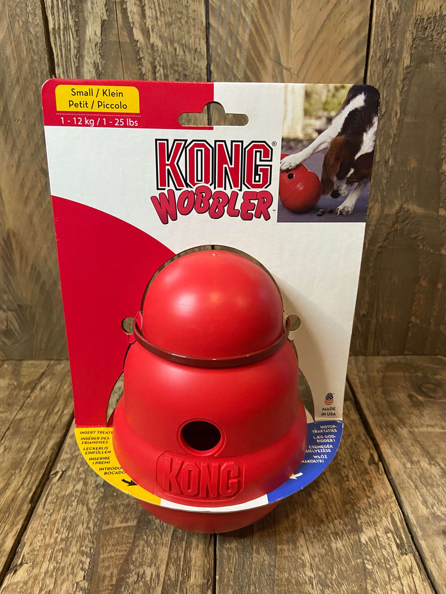 Kong, Dog, 2 Pack Kong Wobbler Dog Toy Size Small